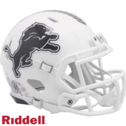 Detroit Lions Riddell New In Box 2024 Salute to Service Mini Helmet 48082