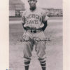 Lou Dials Autographed/Signed Cleveland Giants Negro Leagues 8x10 Photo BAS 27112