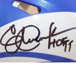 Eric Dickerson Signed Los Angeles Rams Helmet Proline Alt 26 Beckett W 58828