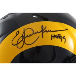 Eric Dickerson Autographed St Louis Rams Authentic TB Helmet HOF Beckett W 55258