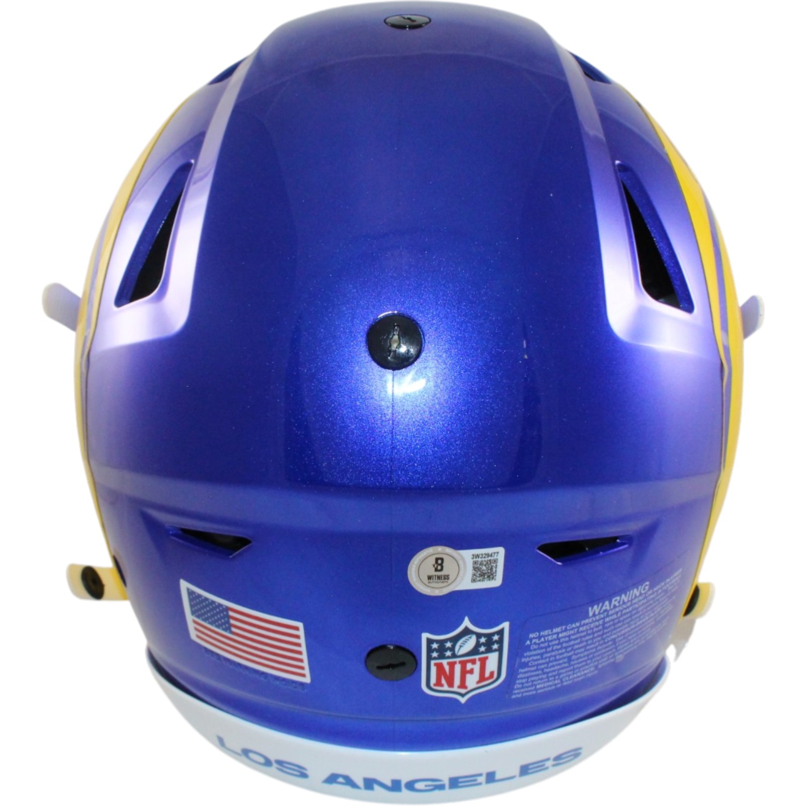 Eric Dickerson Autographed Los Angeles Rams SpeedFlex Helmet Beckett WIT 55261 3 Eric Dickerson Autographed Los Angeles Rams SpeedFlex Helmet Beckett WIT 55261