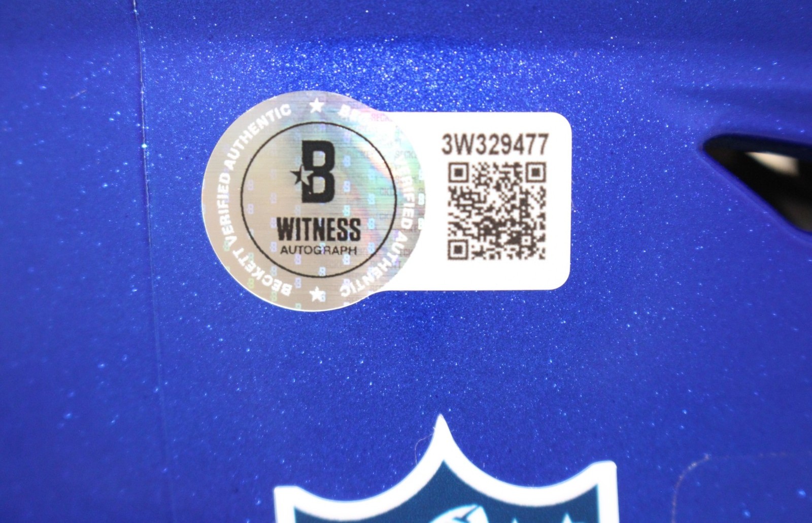 Eric Dickerson Autographed Los Angeles Rams SpeedFlex Helmet Beckett WIT 55261 5 Eric Dickerson Autographed Los Angeles Rams SpeedFlex Helmet Beckett WIT 55261