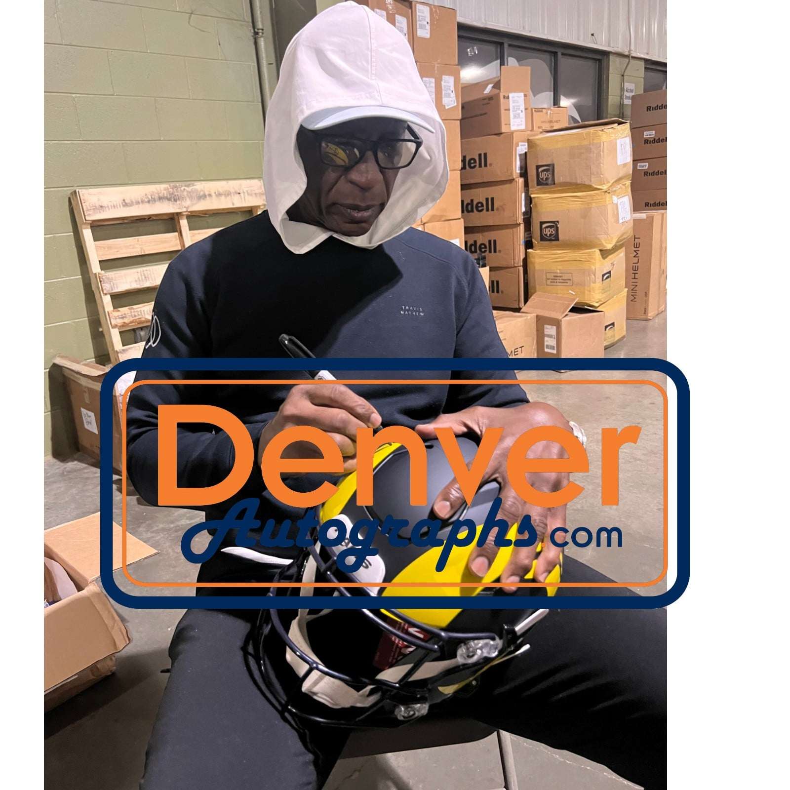 Eric Dickerson Signed Los Angeles Rams Helmet Speedflex Rival Beckett WIT 58823 7 Eric Dickerson Signed Los Angeles Rams Helmet Speedflex Rival Beckett WIT 58823