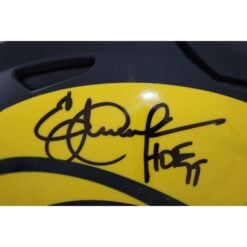 Eric Dickerson Signed Los Angeles Rams Helmet Speedflex Rival Beckett WIT 58823