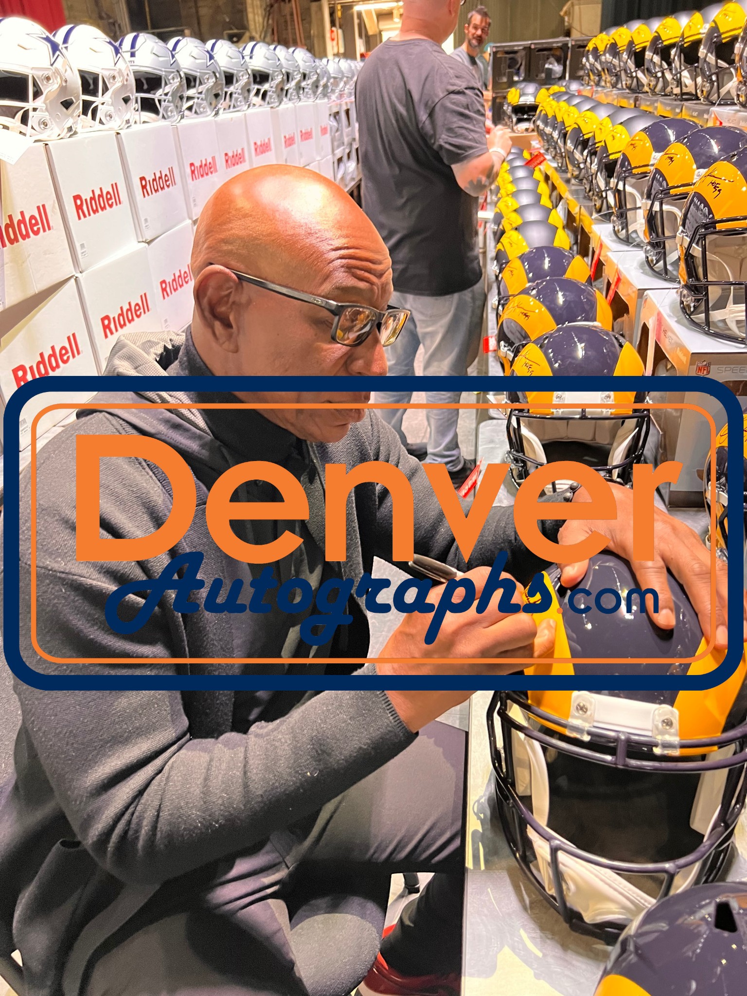 Eric Dickerson Autographed St Louis Rams Authentic TB Helmet HOF Beckett W 55258 7 Eric Dickerson Autographed St Louis Rams Authentic TB Helmet HOF Beckett W 55258