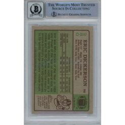 Eric Dickerson Autographed 1984 Topps 280 Card HOF 10 Grade Beckett 47063