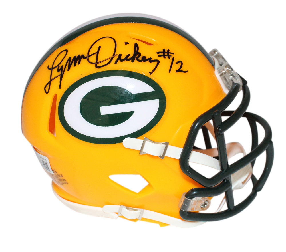 Lynn Dickey Autographed/Signed Green Bay Packers Mini Helmet Beckett