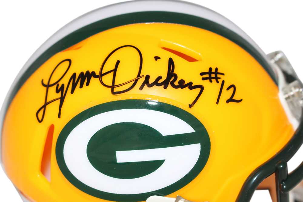 Lynn Dickey Autographed/Signed Green Bay Packers Mini Helmet Beckett