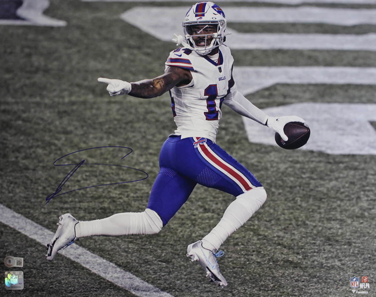 Stefon Diggs Autographed/Signed Buffalo Bills 16x20 Photo Beckett