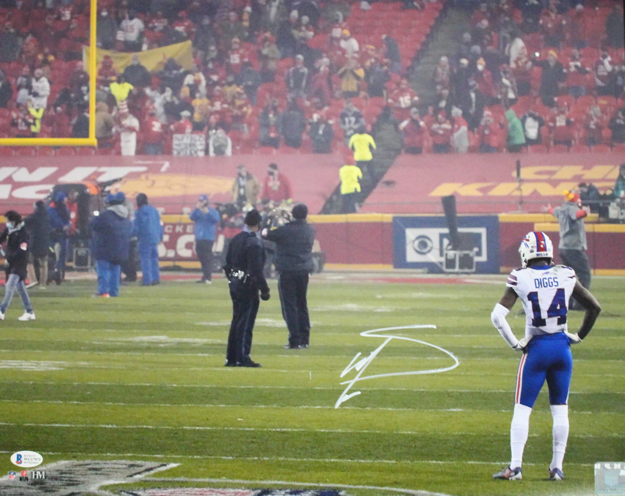 Stefon Diggs Autographed/Signed Buffalo Bills 16x20 Photo BAS