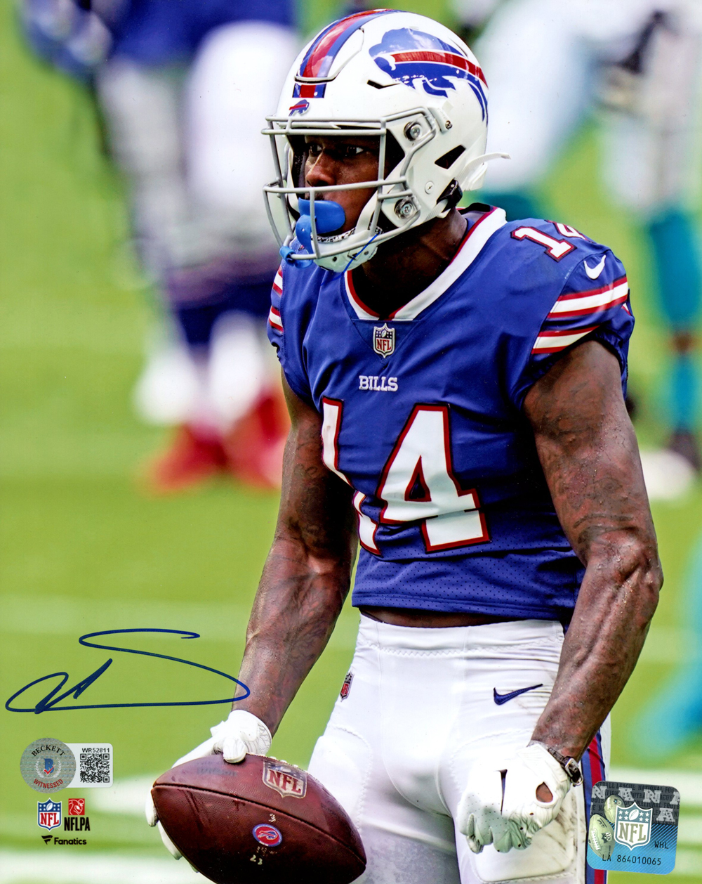 Stefon Diggs Autographed/Signed Buffalo Bills 8×10 Photo Beckett
