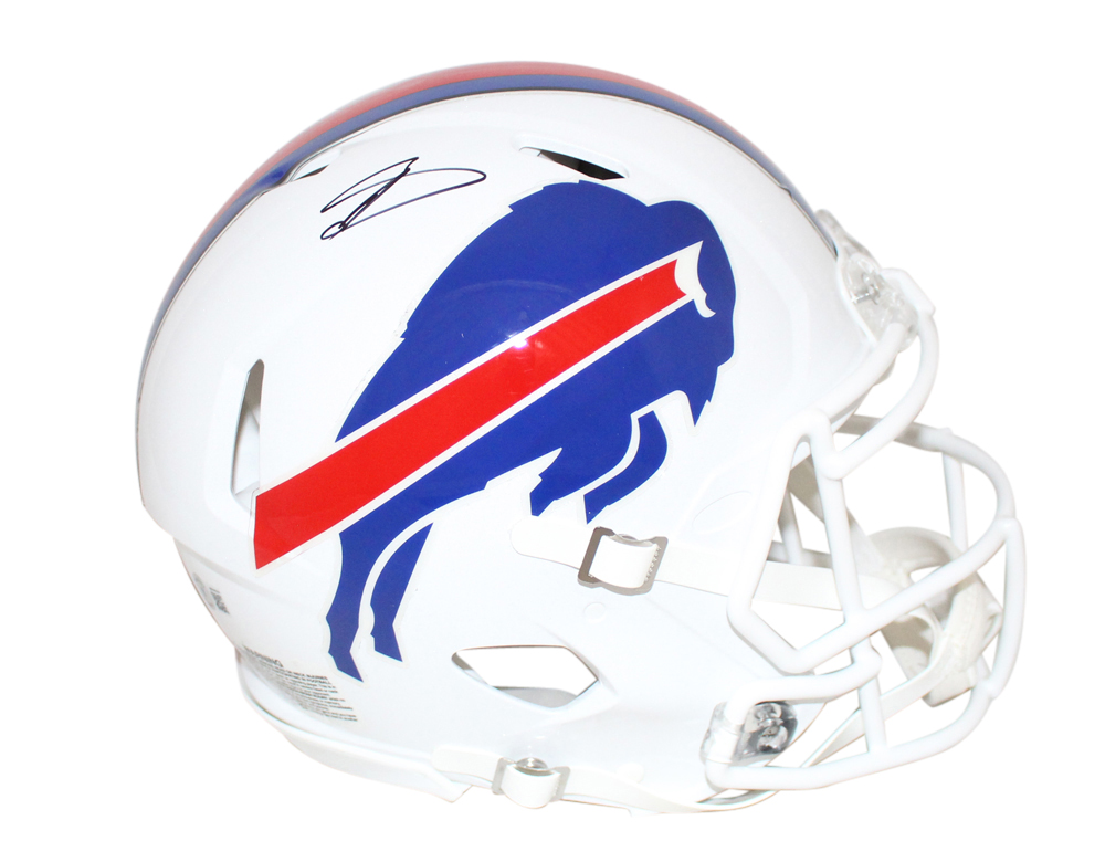 Stefon Diggs Autographed/Signed Buffalo Bills Authentic Speed Helmet BAS