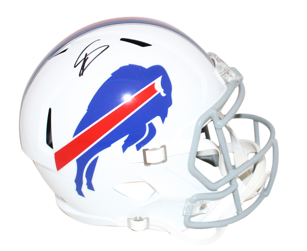 Stefon Diggs Autographed/Signed Buffalo Bills F/S Speed Helmet BAS
