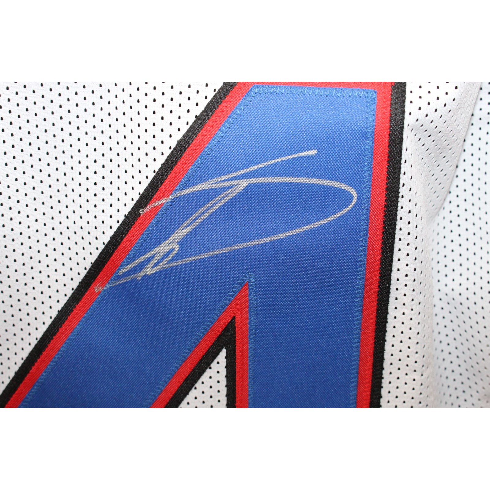 Stefon Diggs Autographed/Signed Pro Style White Jersey Beckett
