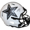 Trevon Diggs Autographed/Signed Dallas Cowboys F/S Lunar Helmet JSA
