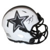 Trevon Diggs Autographed Dallas Cowboys Lunar Mini Helmet JSA