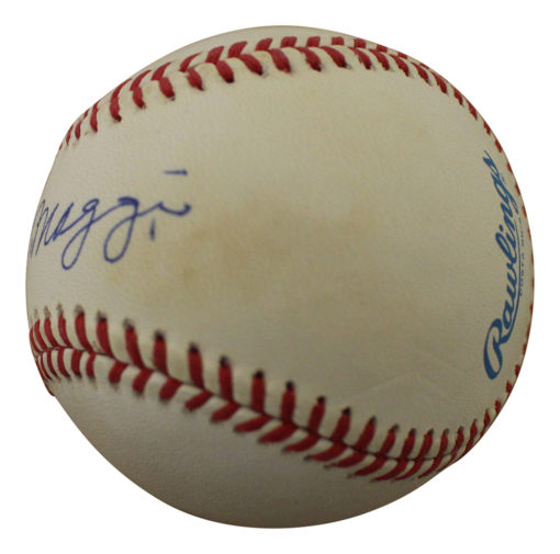 Joe Dimaggio Signed New York Yankees American League Baseball JSA LOA 13134
