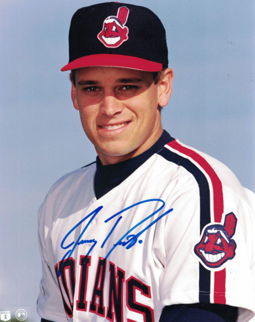 Jerry Dipoto Autographed/Signed Cleveland Indians 8x10 Photo 27540 PF