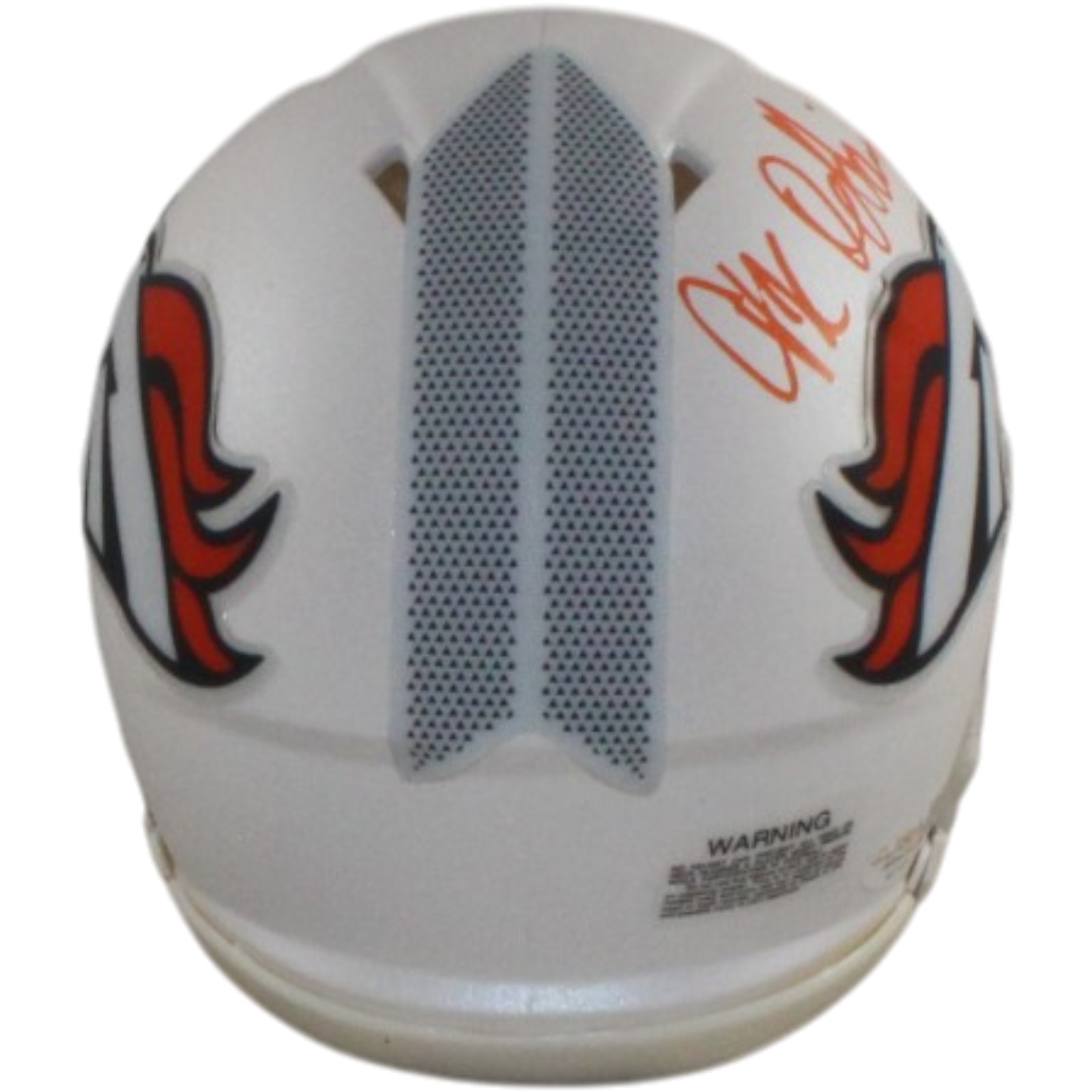 JK Dobbins Autogrraphed/Signed Denver Broncos 24 Alt Mini Helmet JSA 57175 3 JK Dobbins Autogrraphed/Signed Denver Broncos 24 Alt Mini Helmet JSA 57175