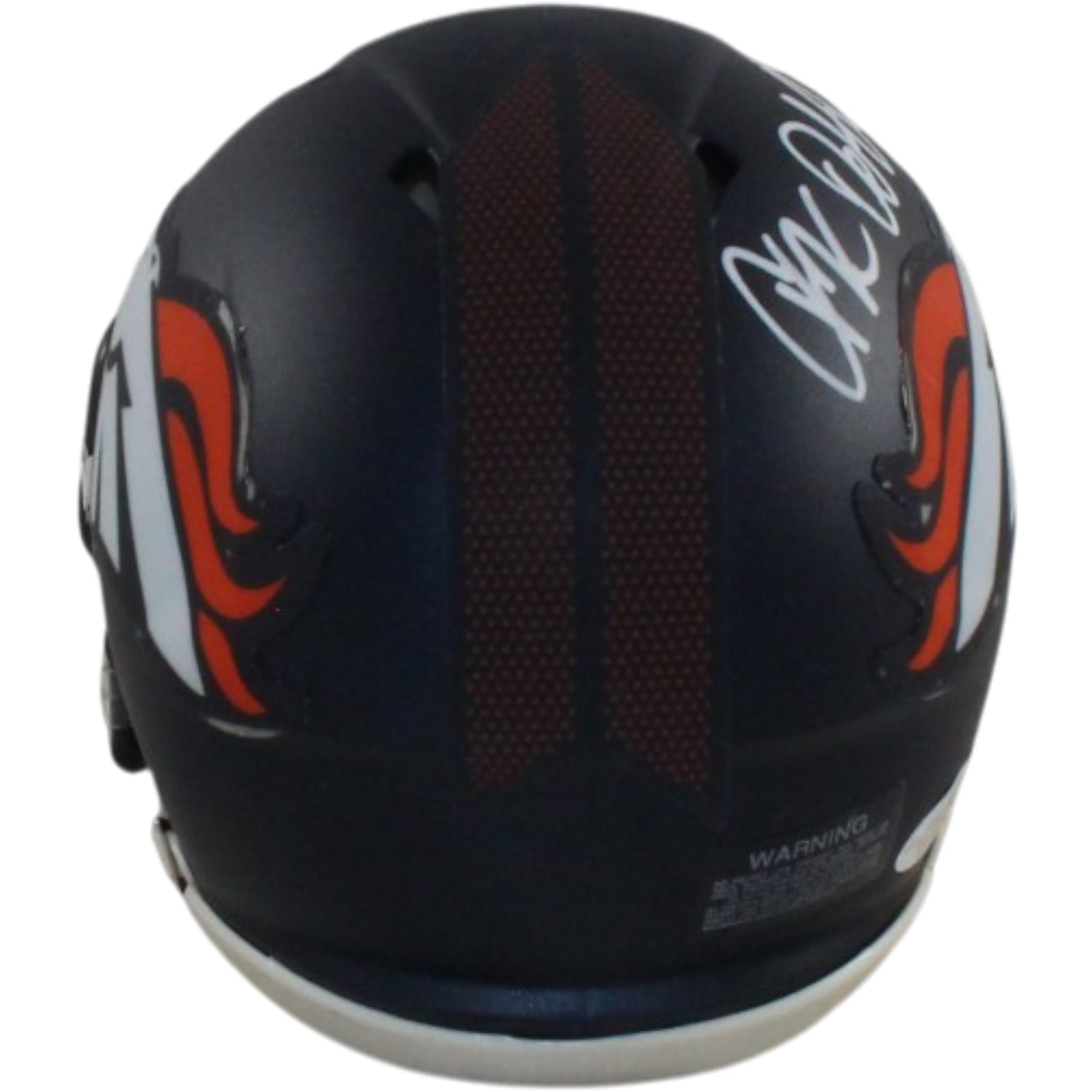 JK Dobbins Autogrraphed/Signed Denver Broncos Speed Mini Helmet JSA 57169 3 JK Dobbins Autogrraphed/Signed Denver Broncos Speed Mini Helmet JSA 57169