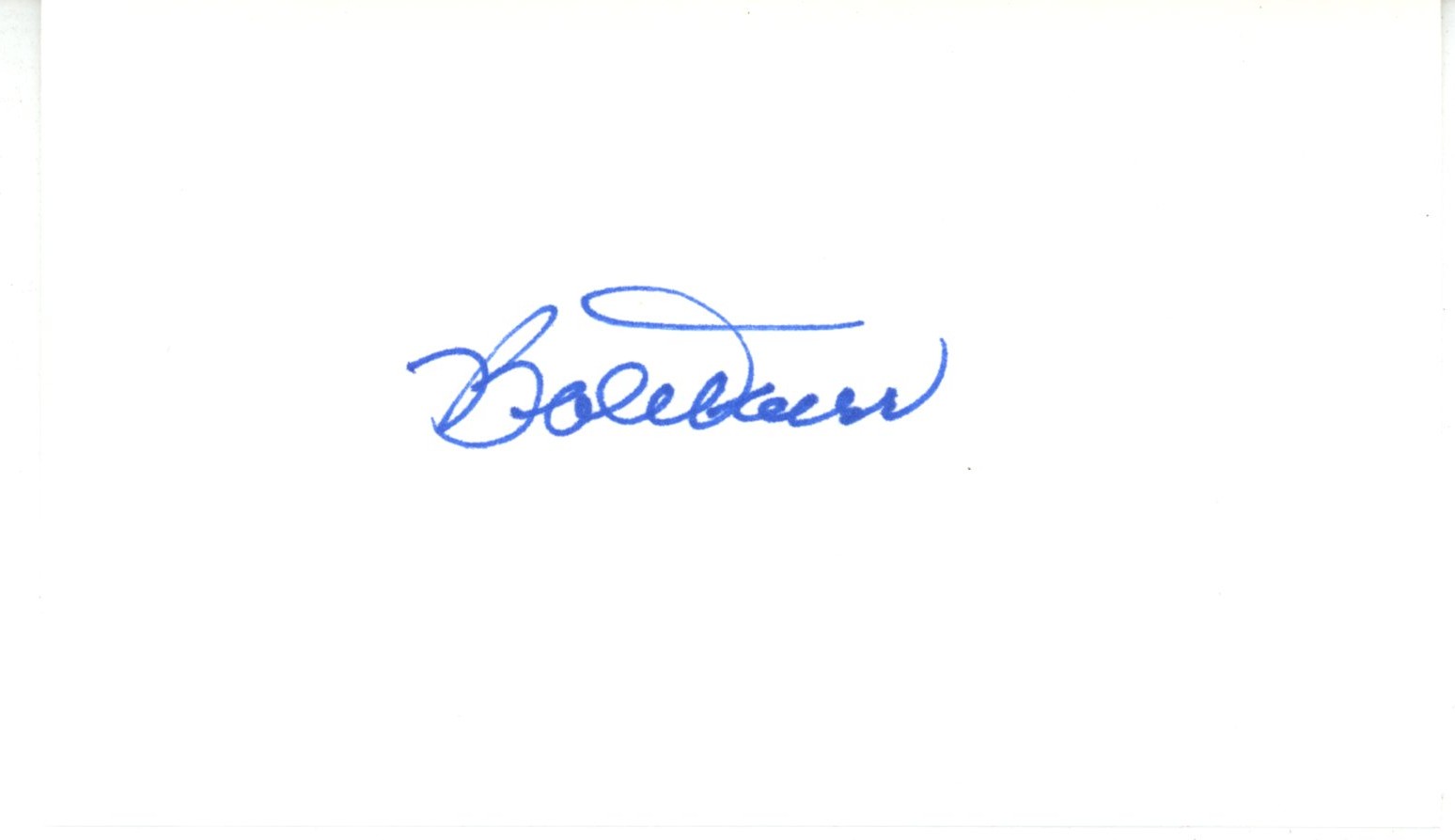 Bobby Doerr Autographed/Signed Boston Red Sox Index Card Beckett 56537 1 Bobby Doerr Autographed/Signed Boston Red Sox Index Card Beckett 56537