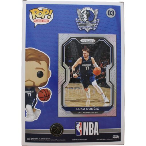 Luka Doncic Dallas Mavericks Funko Pop! #3 Trading Card 32714