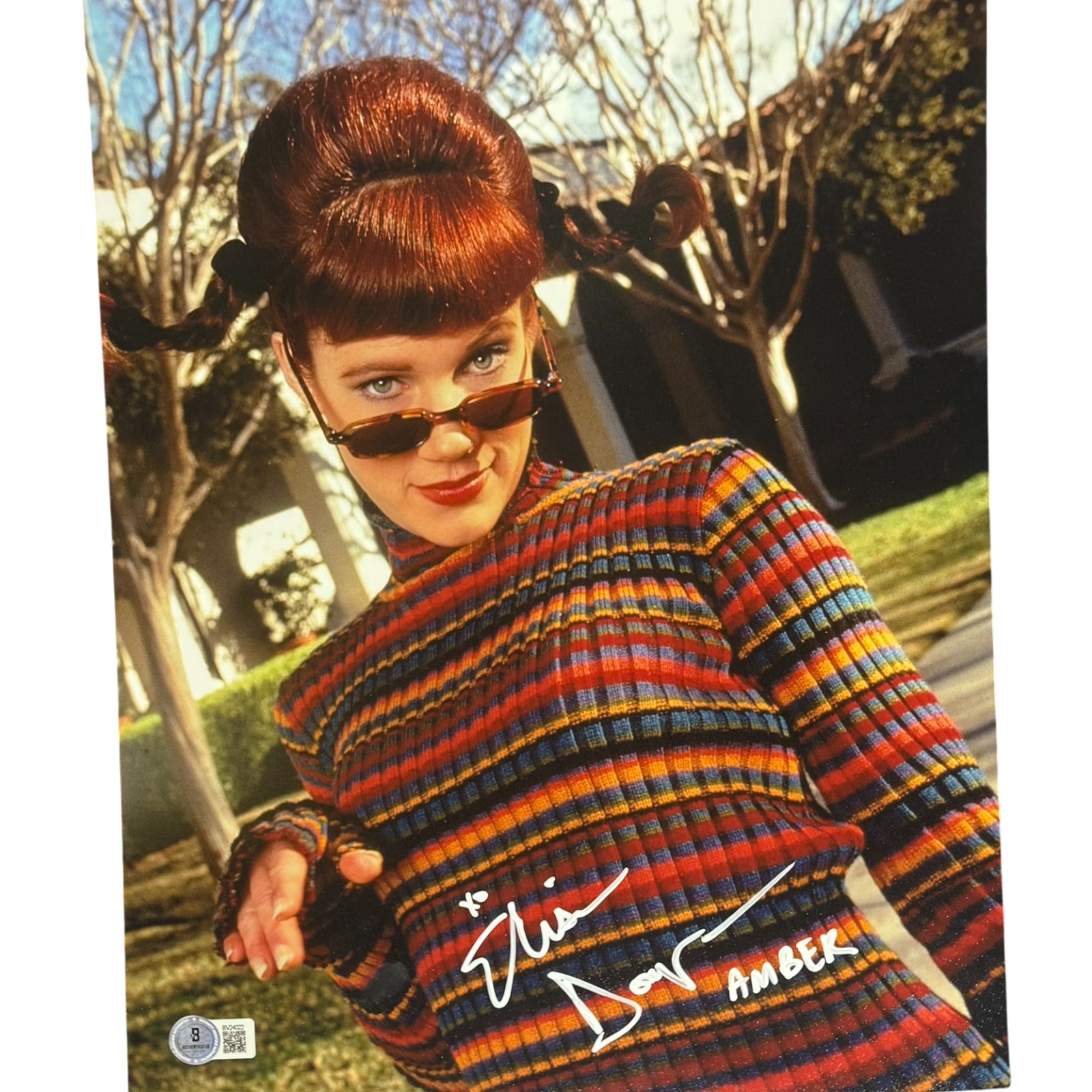 Elisa Donovan Autographed/Signed Clueless 11x14 Photo Amber Beckett 54318