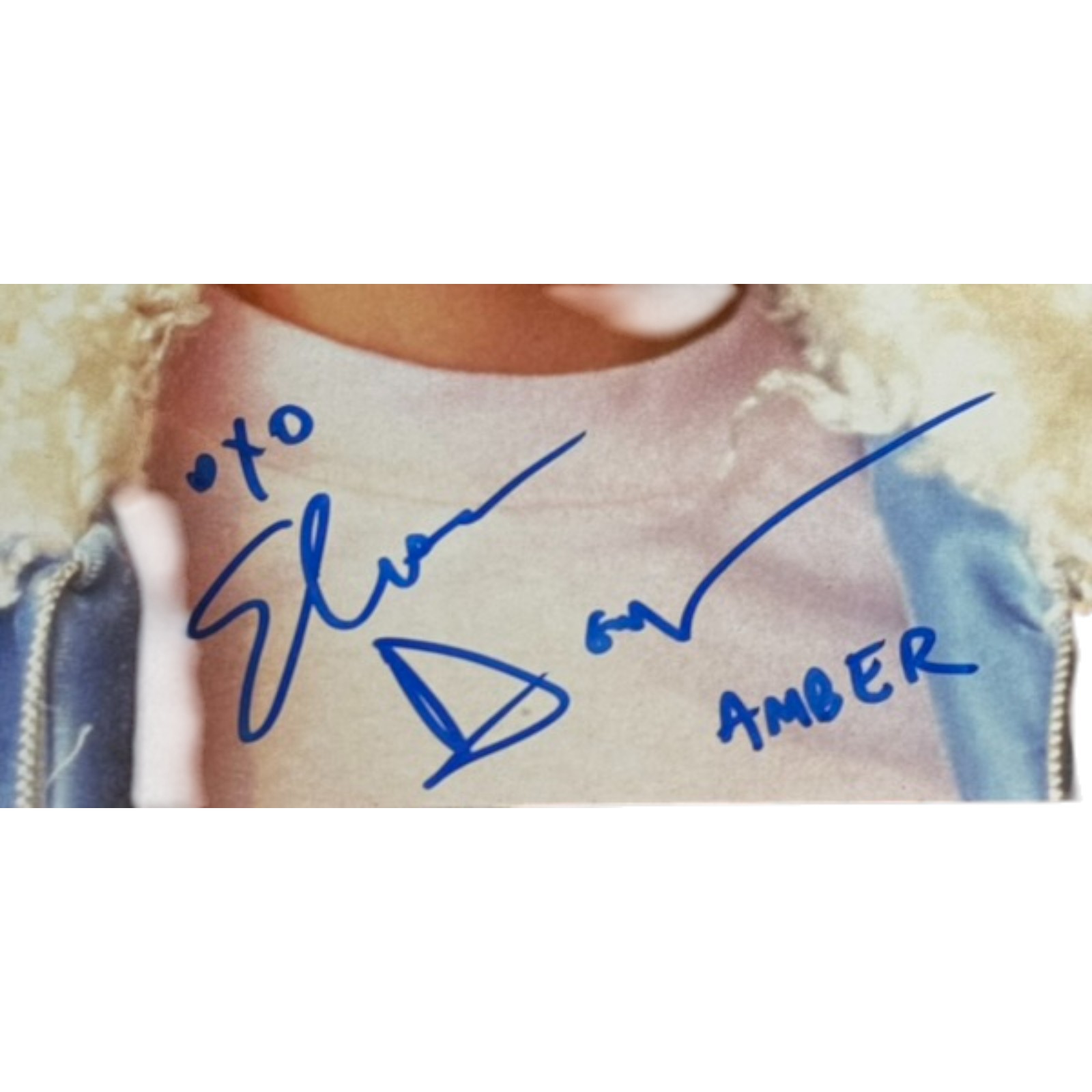 Elisa Donovan Autographed/Signed Clueless 11x14 Photo Amber Beckett 54317