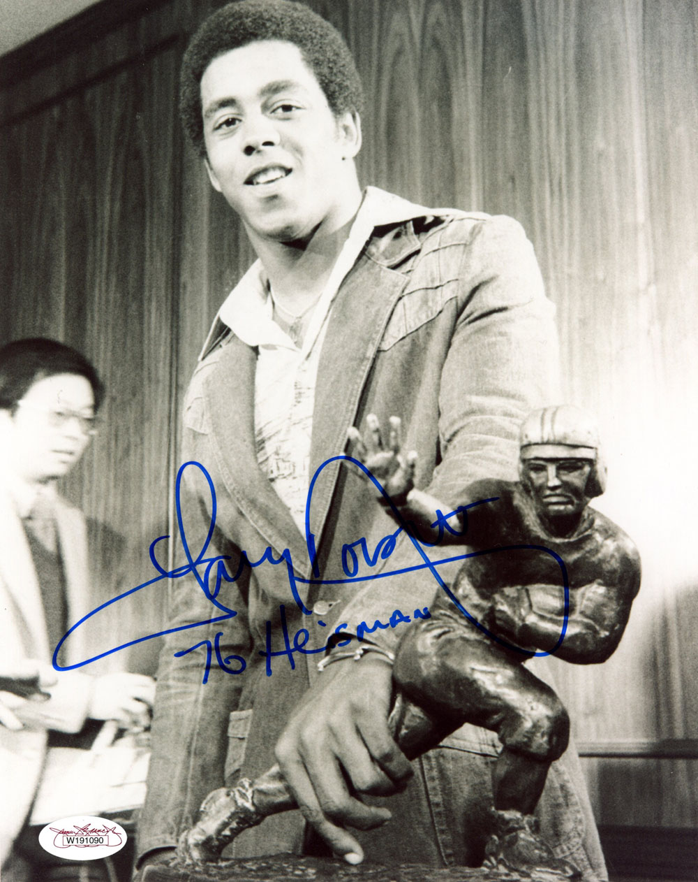 Tony Dorsett Autographed Pittsburgh Panthers 8x10 Photo 76 Heisman JSA