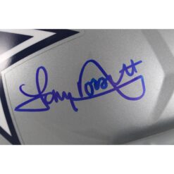 Tony Dorsett Autographed Dallas Cowboys 1976 F/S Helmet Beckett Witness 49188