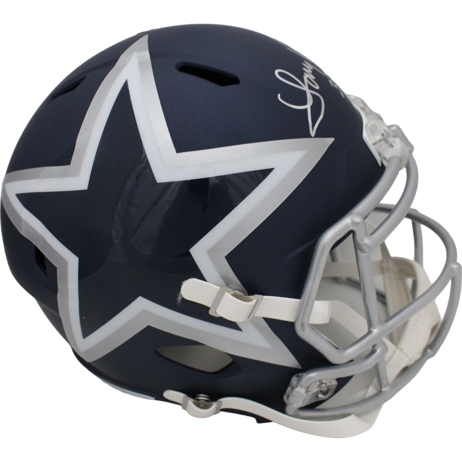 Tony Dorsett Signed Dallas Cowboys AMP Full Size Replica Helmet Beckett 45882