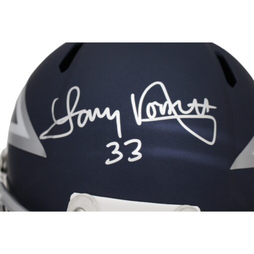 Tony Dorsett Signed Dallas Cowboys AMP Full Size Replica Helmet Beckett 45882
