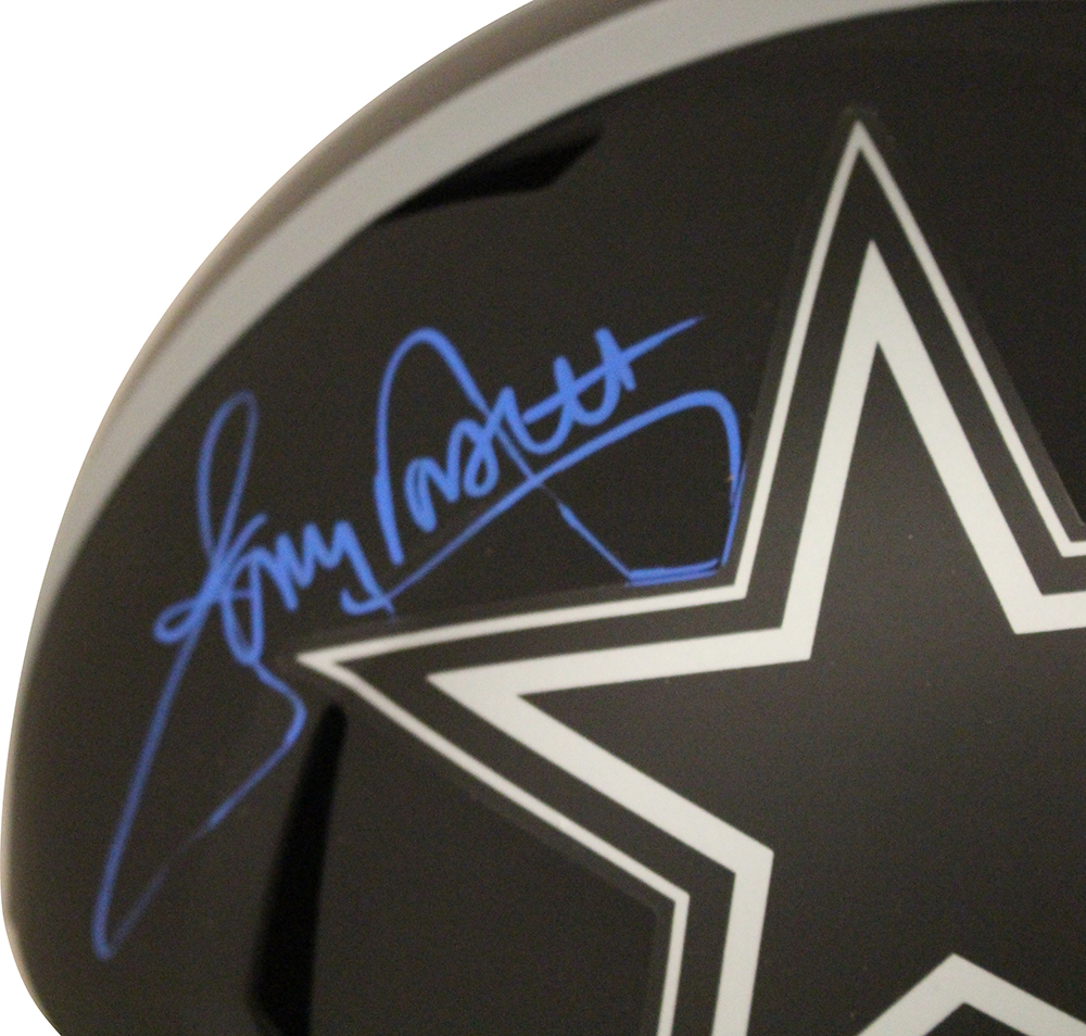 Tony Dorsett Autographed Dallas Cowboys F/S Eclipse Speed Helmet BAS 31118