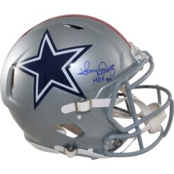 Tony Dorsett Autographed Dallas Cowboys Authentic TB Helmet HOF Beckett 54262