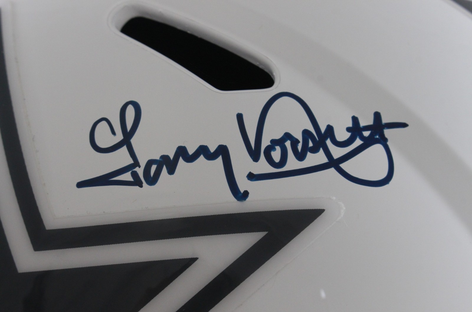Tony Dorsett Autographed Dallas Cowboys F/S 24 STS Helmet Beckett 56481