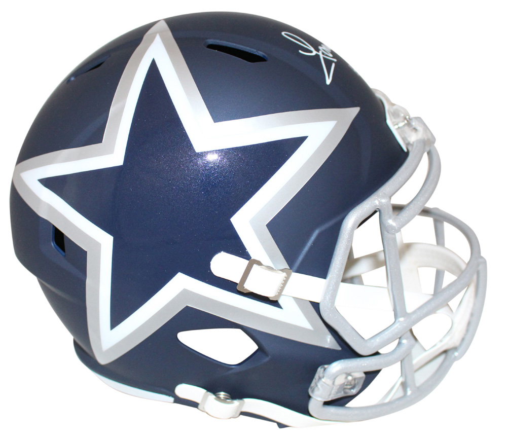 Tony Dorsett Autographed/Signed Dallas Cowboys F/S AMP Helmet HOF BAS 28359