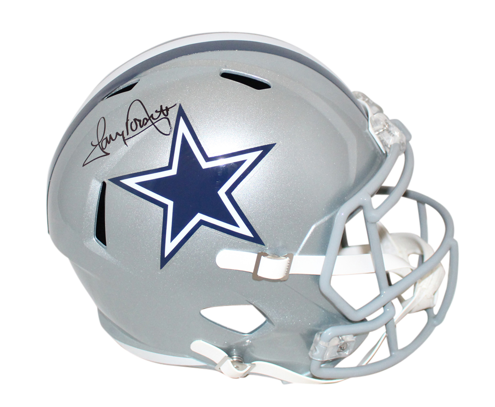 Tony Dorsett Autographed/Signed Dallas Cowboys F/S Speed Helmet JSA