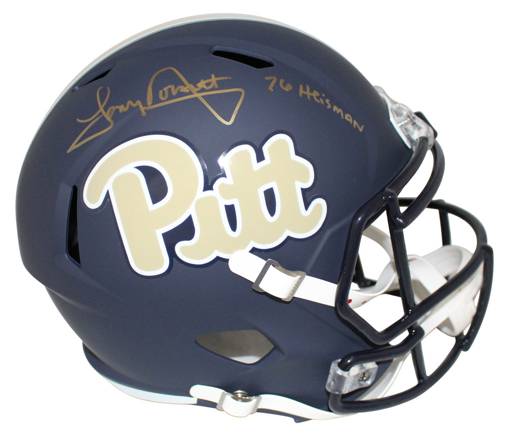 Tony Dorsett Signed Pittsburgh Panthers Speed Replica Helmet