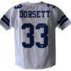 Tony Dorsett Autographed/Signed Dallas Cowboys White XL Jersey JSA 11114