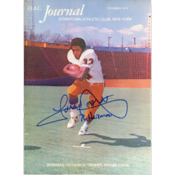 Tony Dorsett Autographed Pittsburgh Panthers 1976 Magazine Heisman JSA 55141