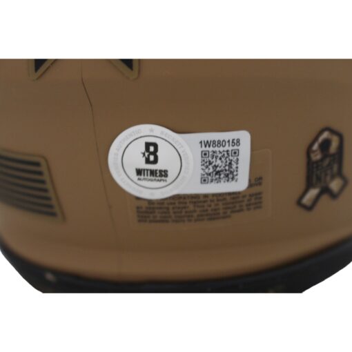 Tony Dorsett Signed Dallas Cowboys 23 Salute Mini Helmet Beckett 45881