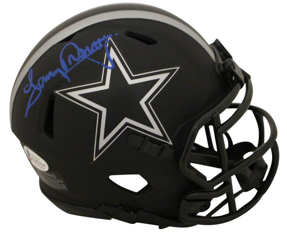 Tony Dorsett Autographed/Signed Dallas Cowboys Eclipse Mini Helmet BAS 28356
