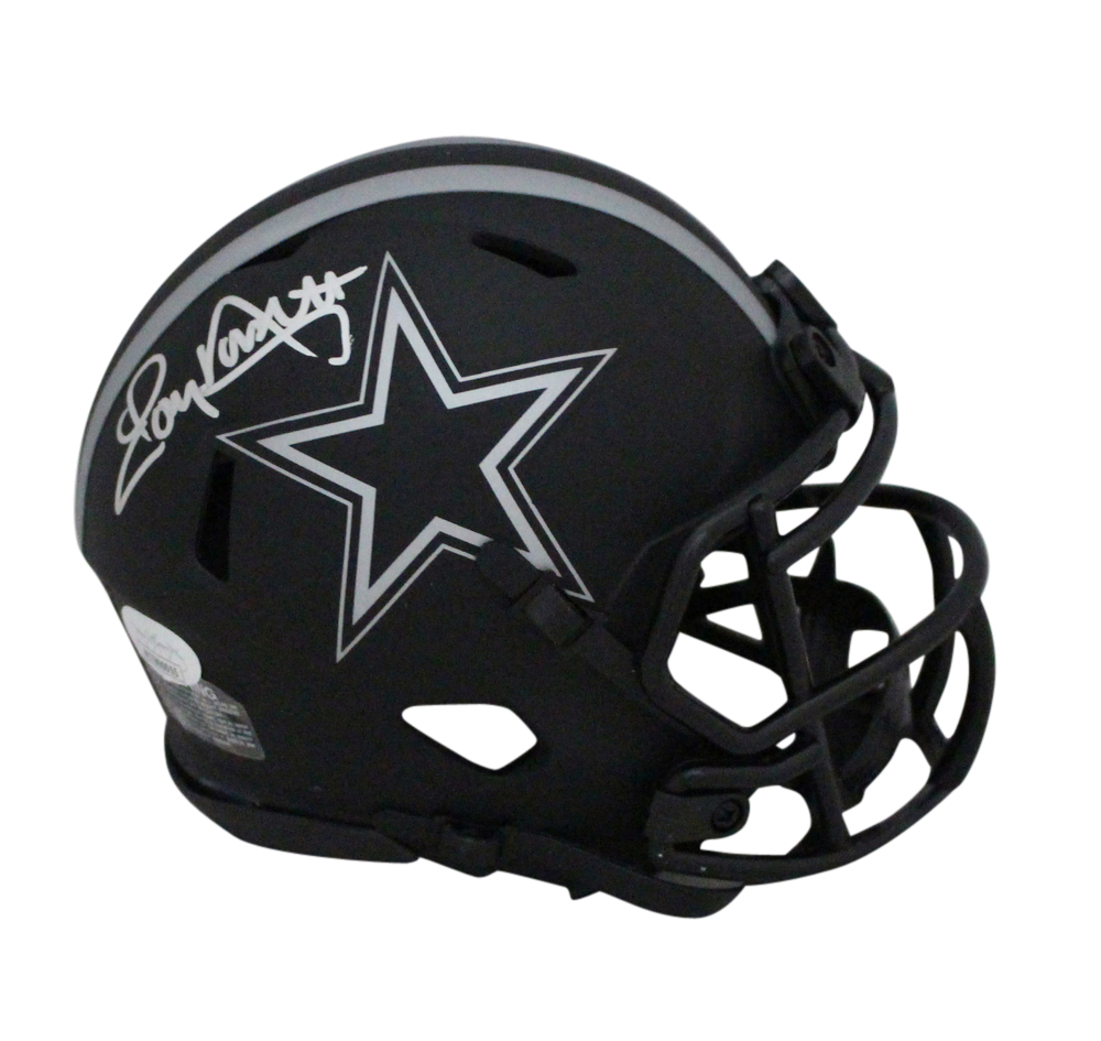 Tony Dorsett Autographed/Signed Dallas Cowboys Eclipse Mini Helmet JSA