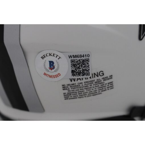 Tony Dorsett Autographed/Signed Dallas Cowboys Lunar Mini Helmet Beckett 46987