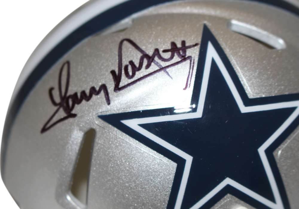 Tony Dorsett Autographed Dallas Cowboys Speed Mini Helmet Beckett