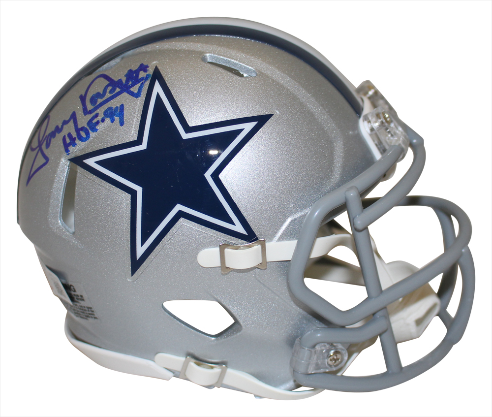 Tony Dorsett Signed Dallas Cowboys Mini Helmet Beckett 38880