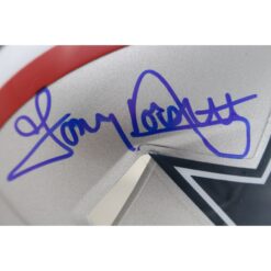 Tony Dorsett Autographed Dallas Cowboys 1976 Mini Helmet Beckett Witness 51264