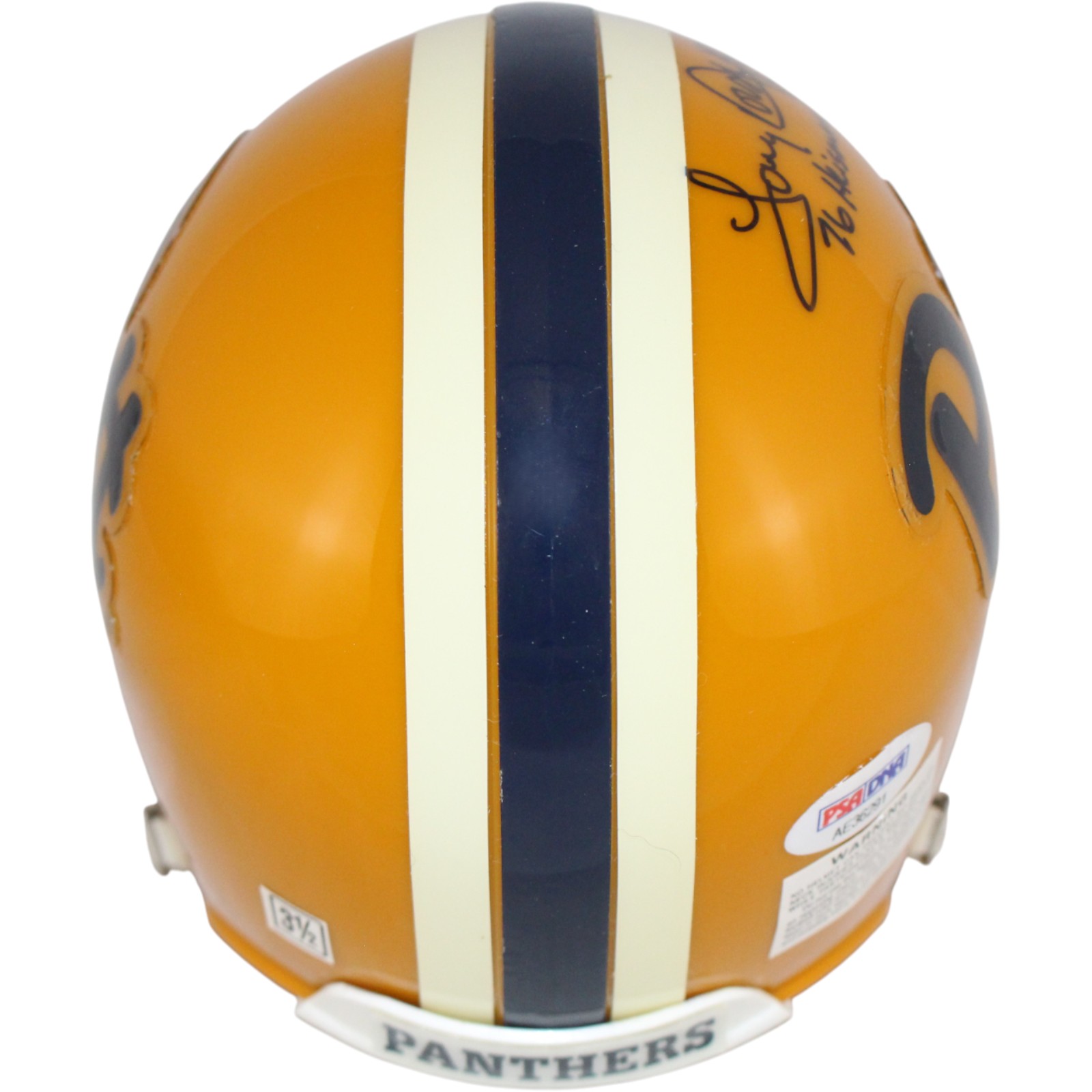 Tony Dorsett Autographed Pittsburgh Panthers Mini Helmet Heisman PSA 52742 3 Tony Dorsett Autographed Pittsburgh Panthers Mini Helmet Heisman PSA 52742