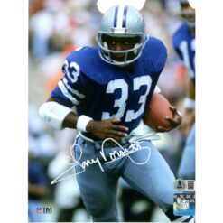 Tony Dorsett Autographed/Signed Dallas Cowboys 8x10 Photo Beckett Witness 49605