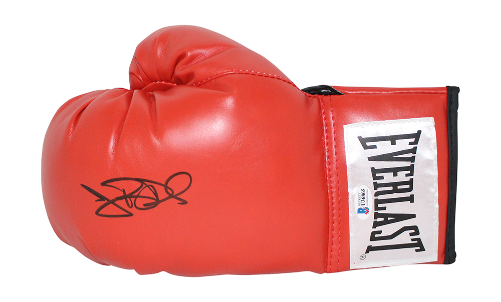 Buster Douglas Autographed/Signed Everlast Left Hand Boxing Glove BAS 30468
